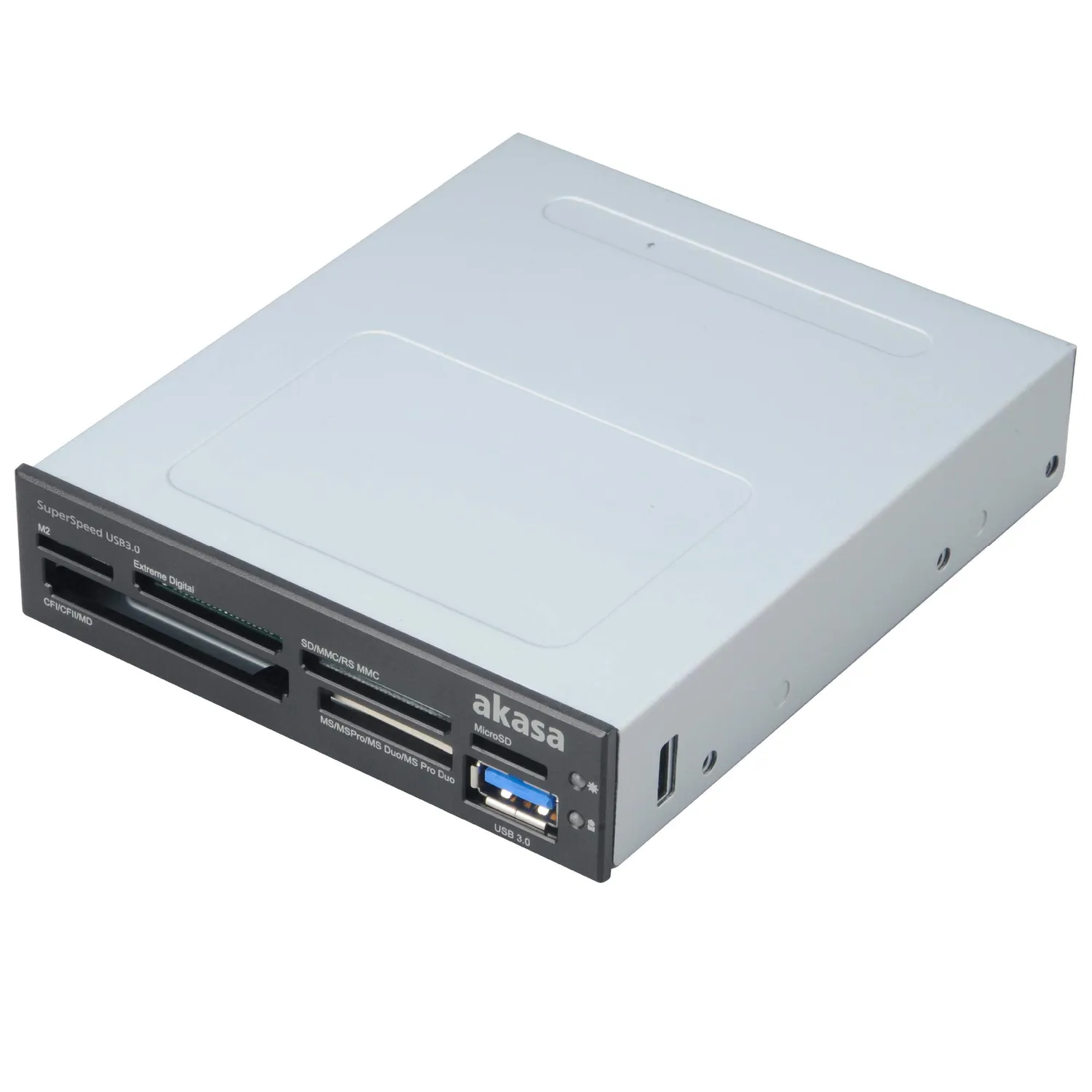 AKASA AK-ICR-14 Kartenleser 3,5 Zoll USB 3.0 6-Port