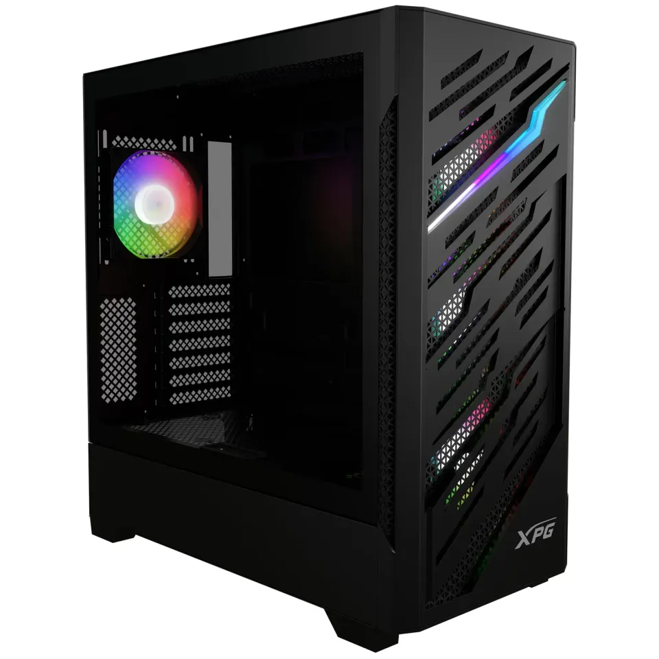 XPG Starker Air BTF Mid-Tower Gehäuse schwarz 4x ARGB 360mm