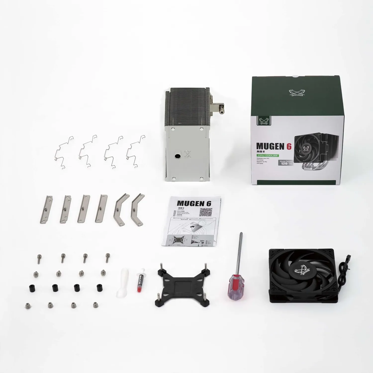 Scythe Mugen 6 Single Fan CPU-Kühler 120mm Single-Tower
