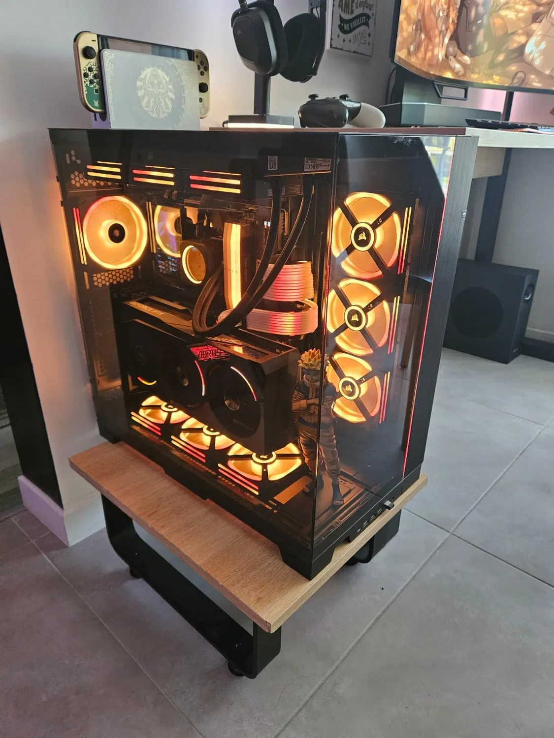 Lian Li O11 Dynamic EVO XL Big-Tower Gehäuse Schwarz