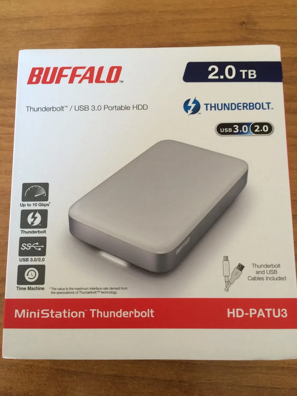 Buffalo MiniStation HD-PA2.0TU3 HDD 2TB Thunderbolt