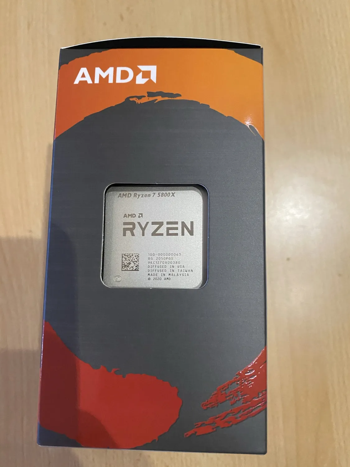 AMD Ryzen 7 5800X Prozessor AM4 8-Kern bis 4,7GHz