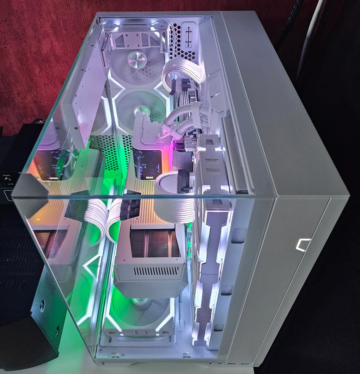 Lian Li O11 Vision Compact PC-Gehäuse schwarz Glas