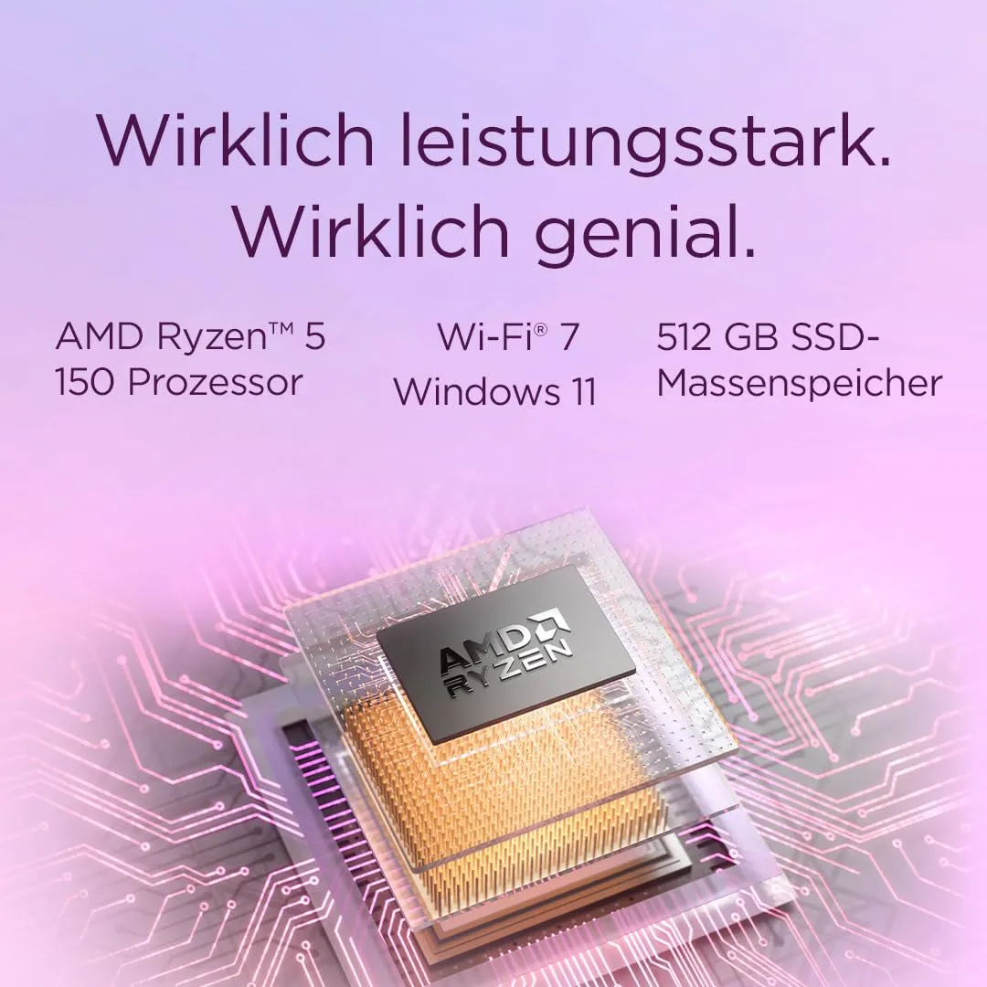 Lenovo IdeaPad Slim 3 Laptop Ryzen 5 16GB 512GB ohne Netzteil