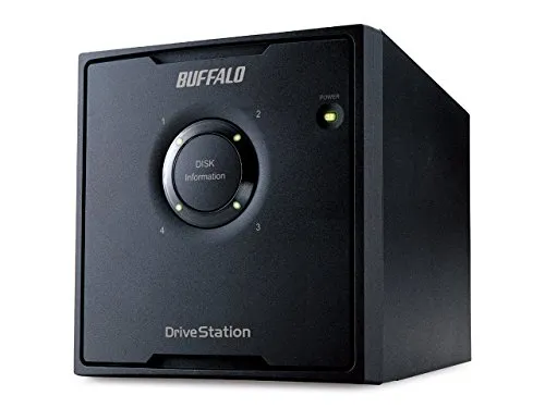 Buffalo DriveStation Quad HD-QH12TU3R5-EU Externe Festplatte 12TB RAID