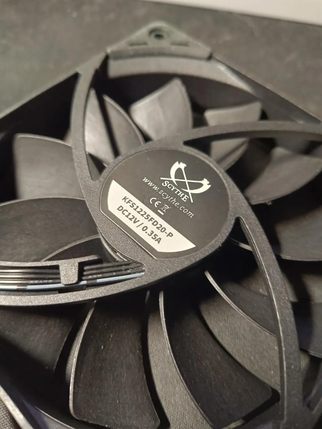Scythe Kaze Flex II 120 PWM Lüfter 2000 U/min schwarz