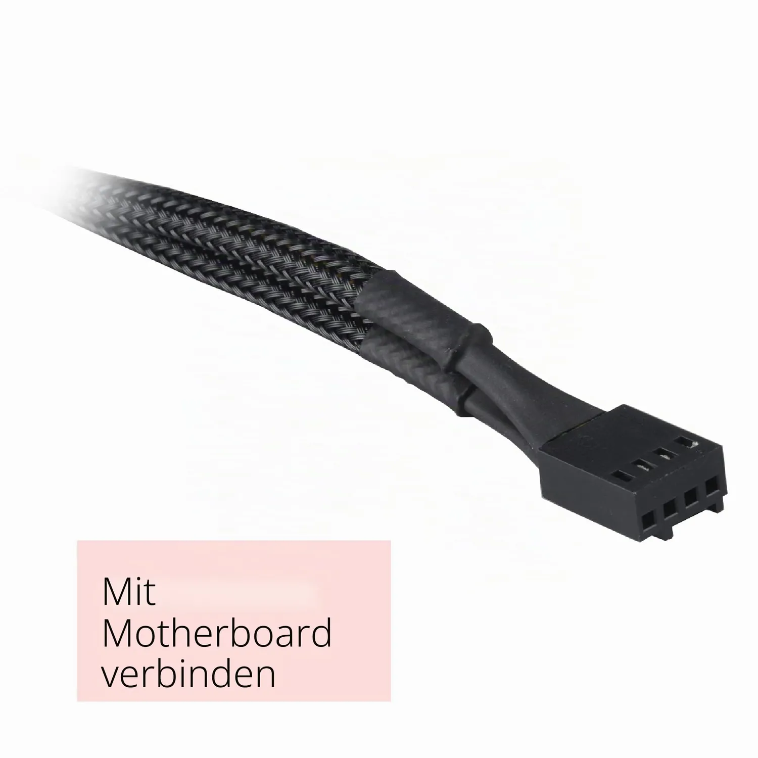 Akasa AK-CBFA04-15 PWM Lüfter Splitter Kabel 15cm 1 zu 2