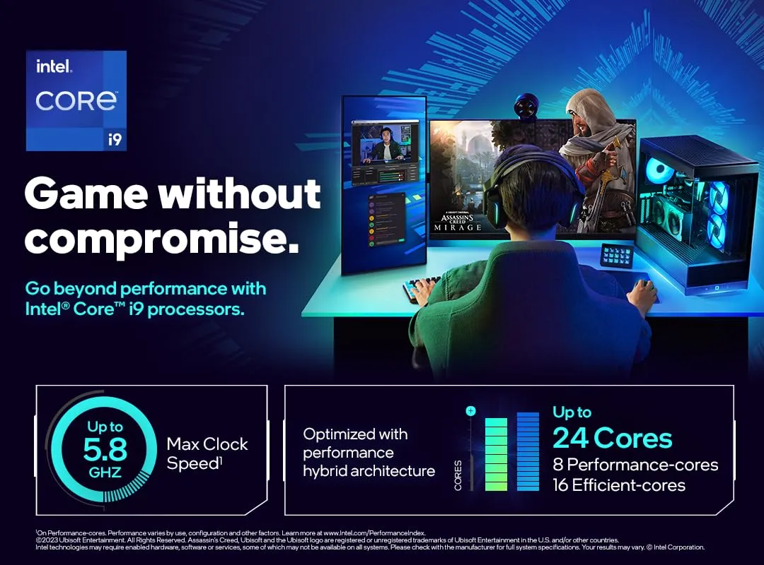 Intel Core i9 14900 Prozessor 24 Kerne 5,8 GHz