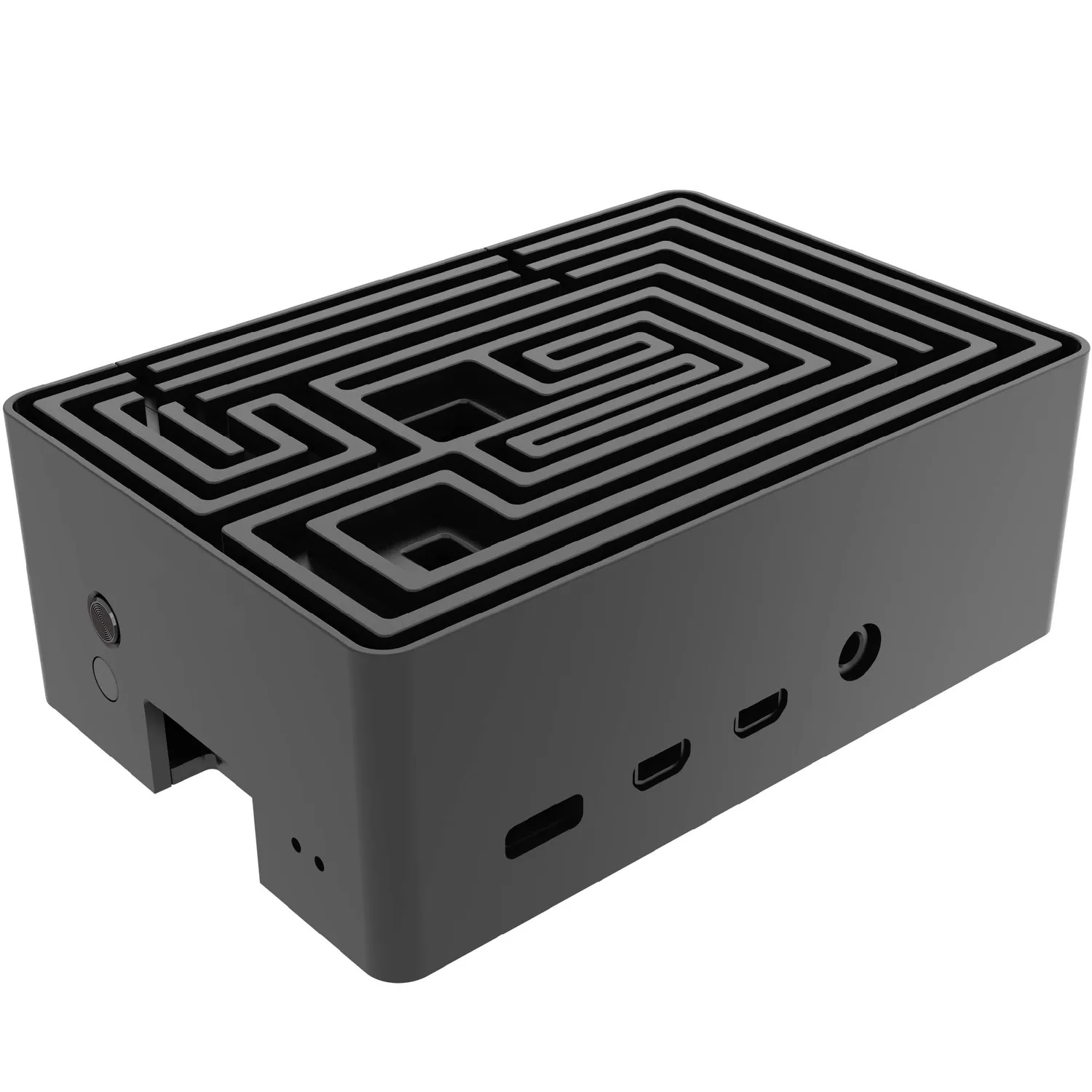 Akasa Maze Pro Raspberry Pi 4 Gehäuse Passiv Schwarz