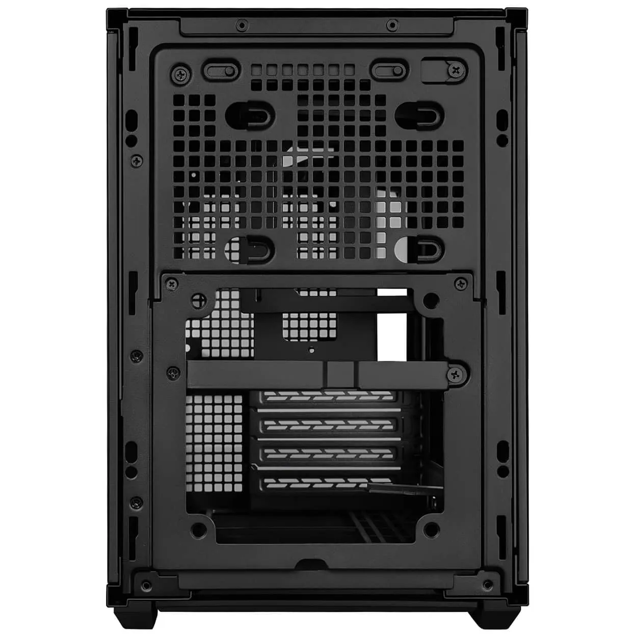 Lian Li DAN B4 Wood Gehäuse Micro-ATX Schwarz