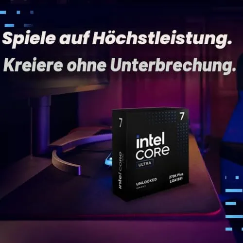 Intel Core Ultra 5 250KF Plus Prozessor 18 Kerne o. Grafik