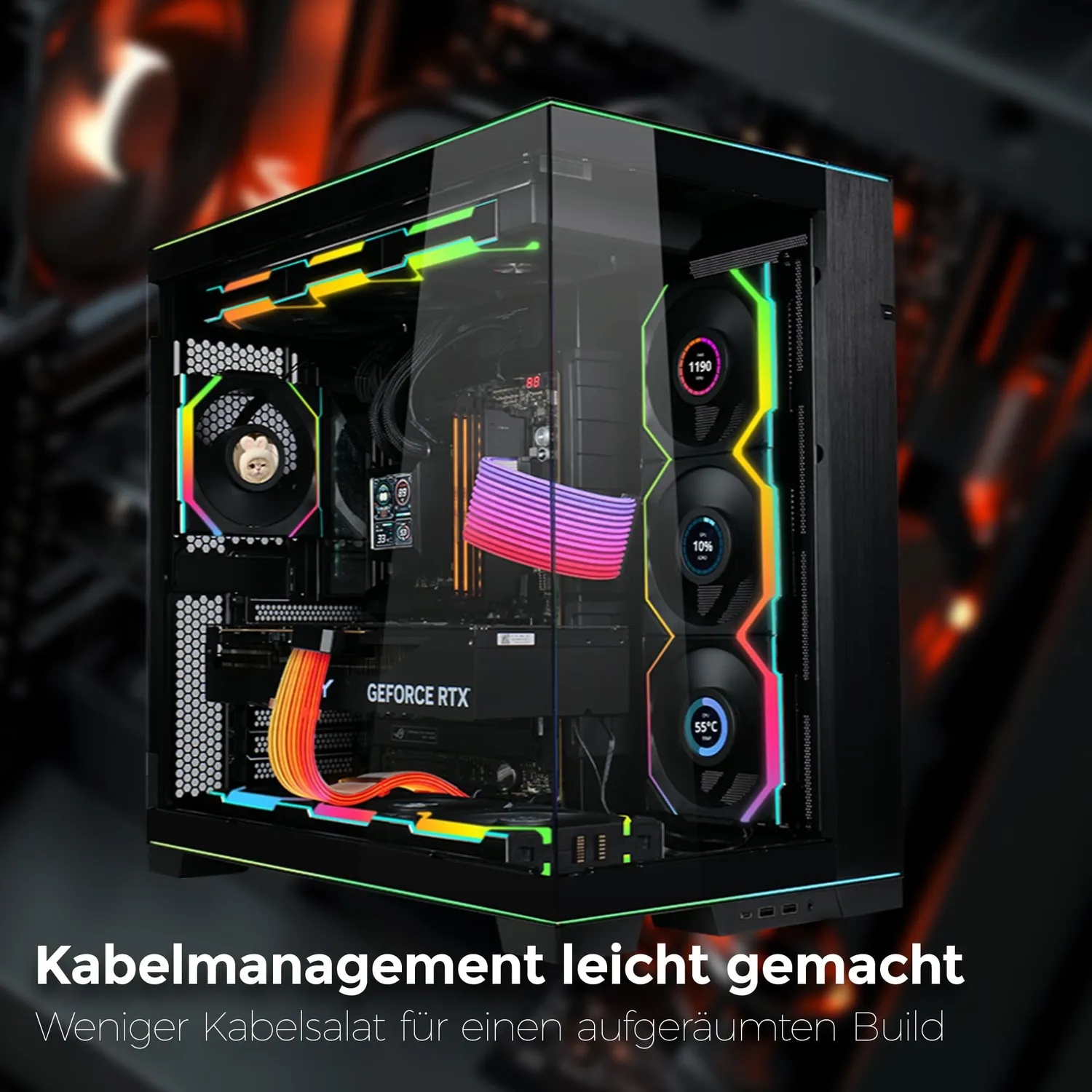 Lian Li Uni Fan SL Wireless 120 Lüfter ARGB Schwarz