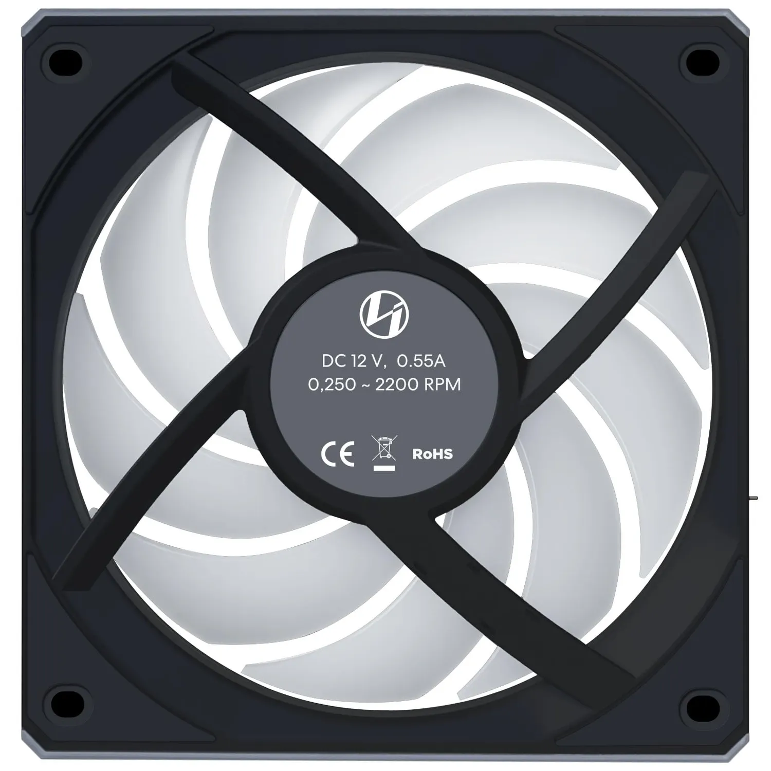 Lian Li UNI FAN CL Wireless Lüfter 120mm schwarz Reverse 3er