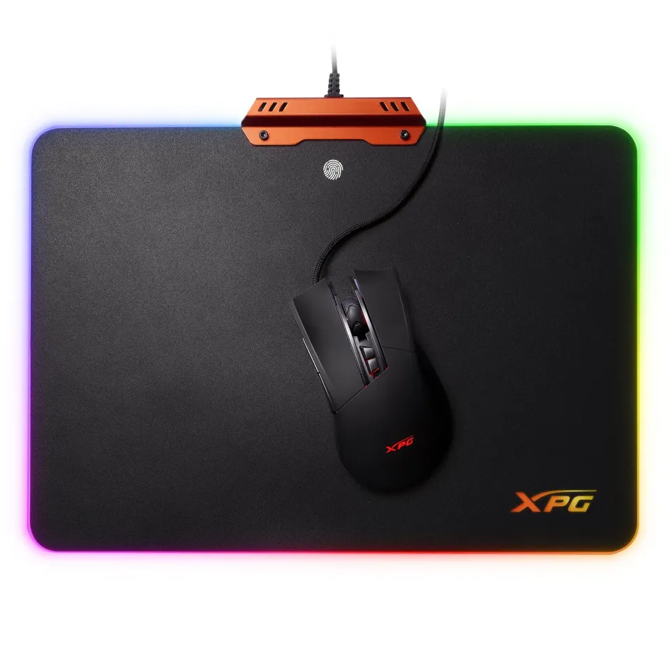 XPG Infarex M10 + R10 Maus Mauspad RGB Set kabelgebunden
