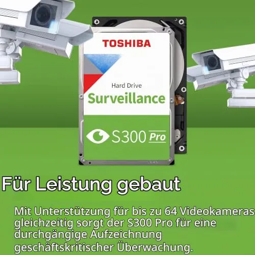 Toshiba S300 Pro 8TB interne Festplatte 7200rpm