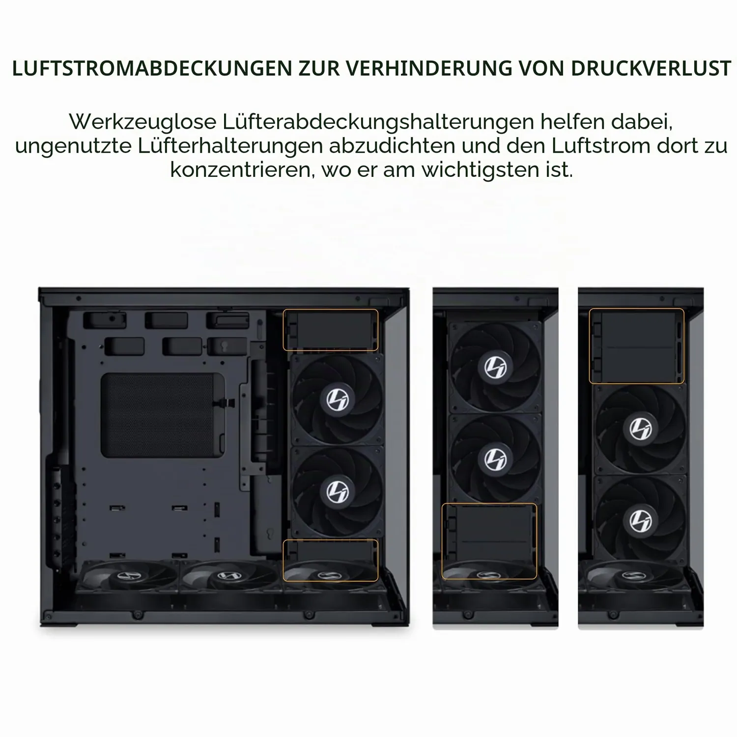 Lian Li O11D Mini V2 PC Gehäuse schwarz ohne Lüfter