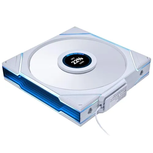 Lian Li UNI FAN TL LCD 140mm Lüfter weiß Wireless