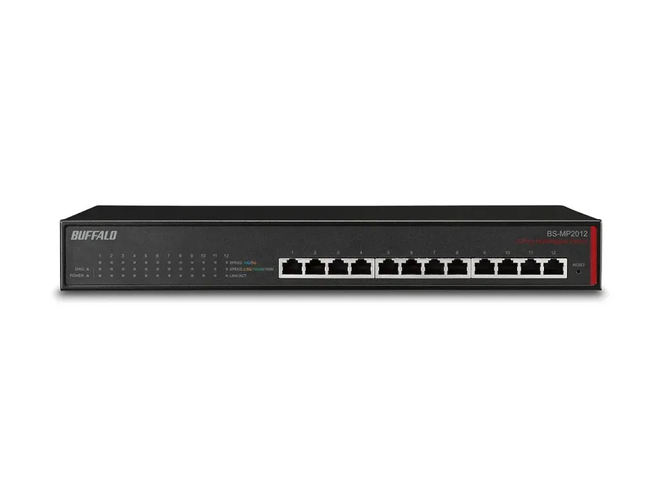 Buffalo BS-MP2012-EU Switch 12-Port 10G Multi-Gigabit