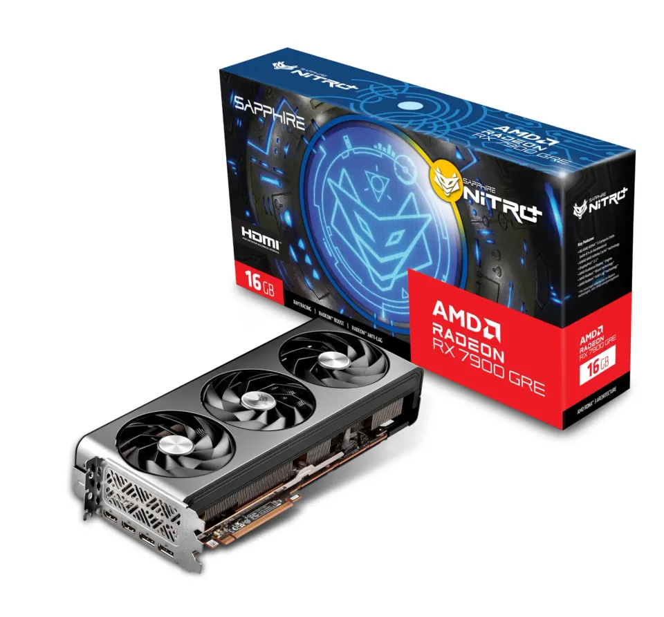 Sapphire Nitro+ RX 7900 GRE Grafikkarte 16GB OC
