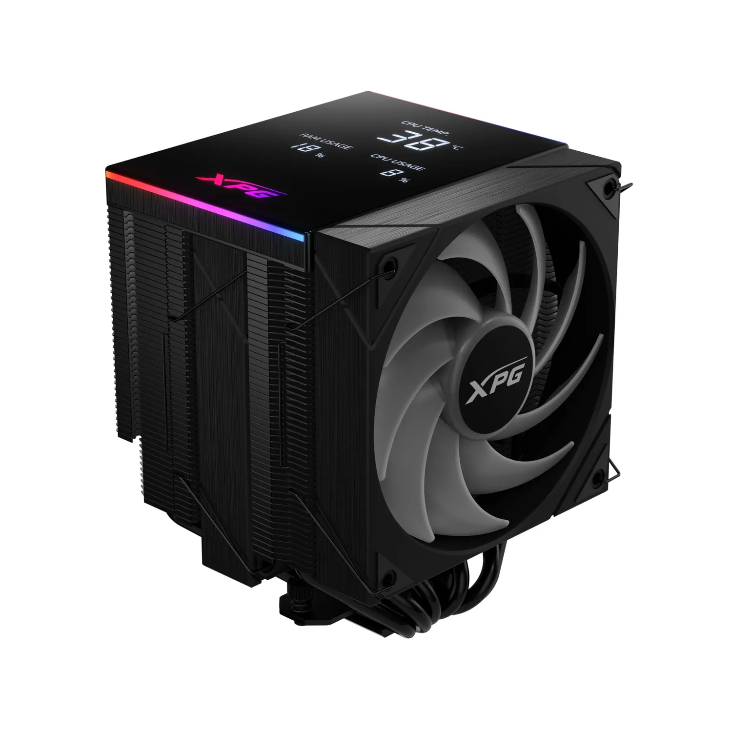 XPG Maestro Plus 62DA Lüfter 120mm ARGB PWM schwarz