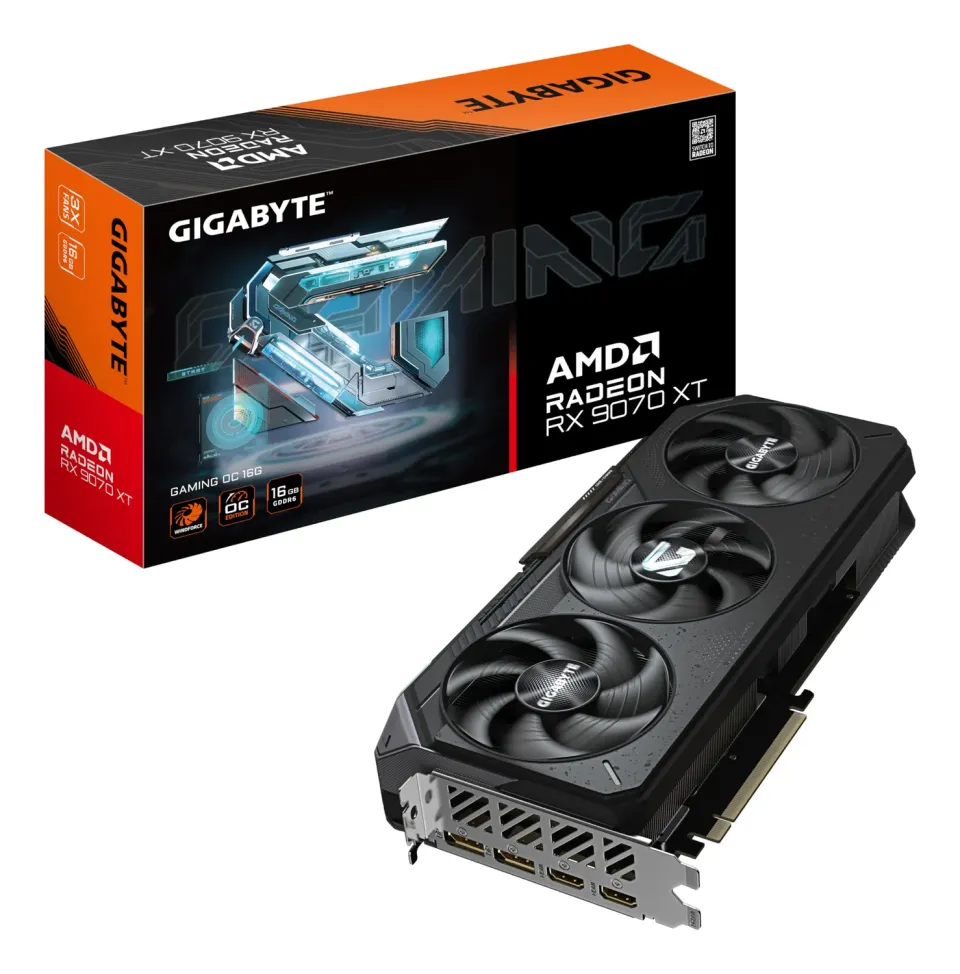 AMD Radeon RX 9070 XT Grafikkarte 16GB Gaming OC