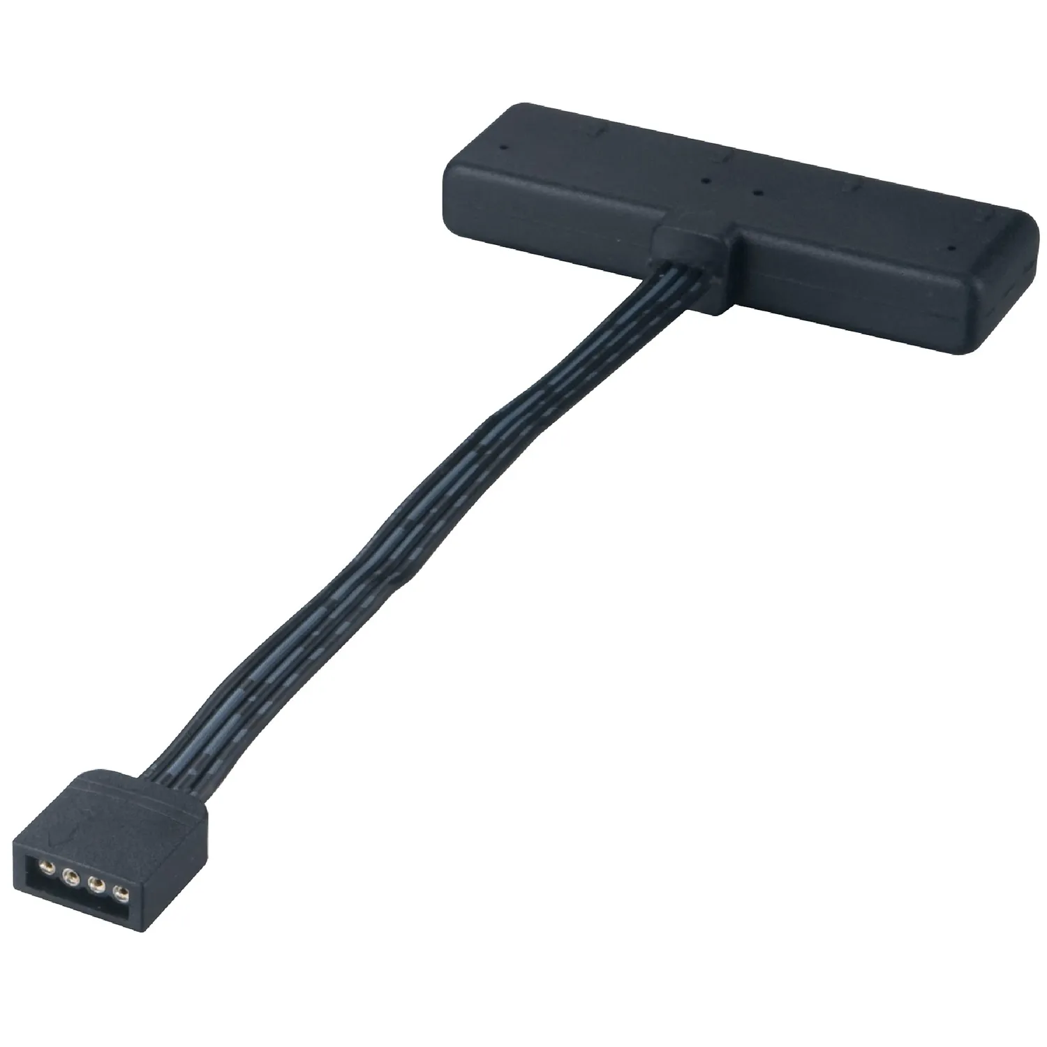 Akasa AK-CBLD02-10BK Lüfter-Hub Schwarz PWM-Verteiler