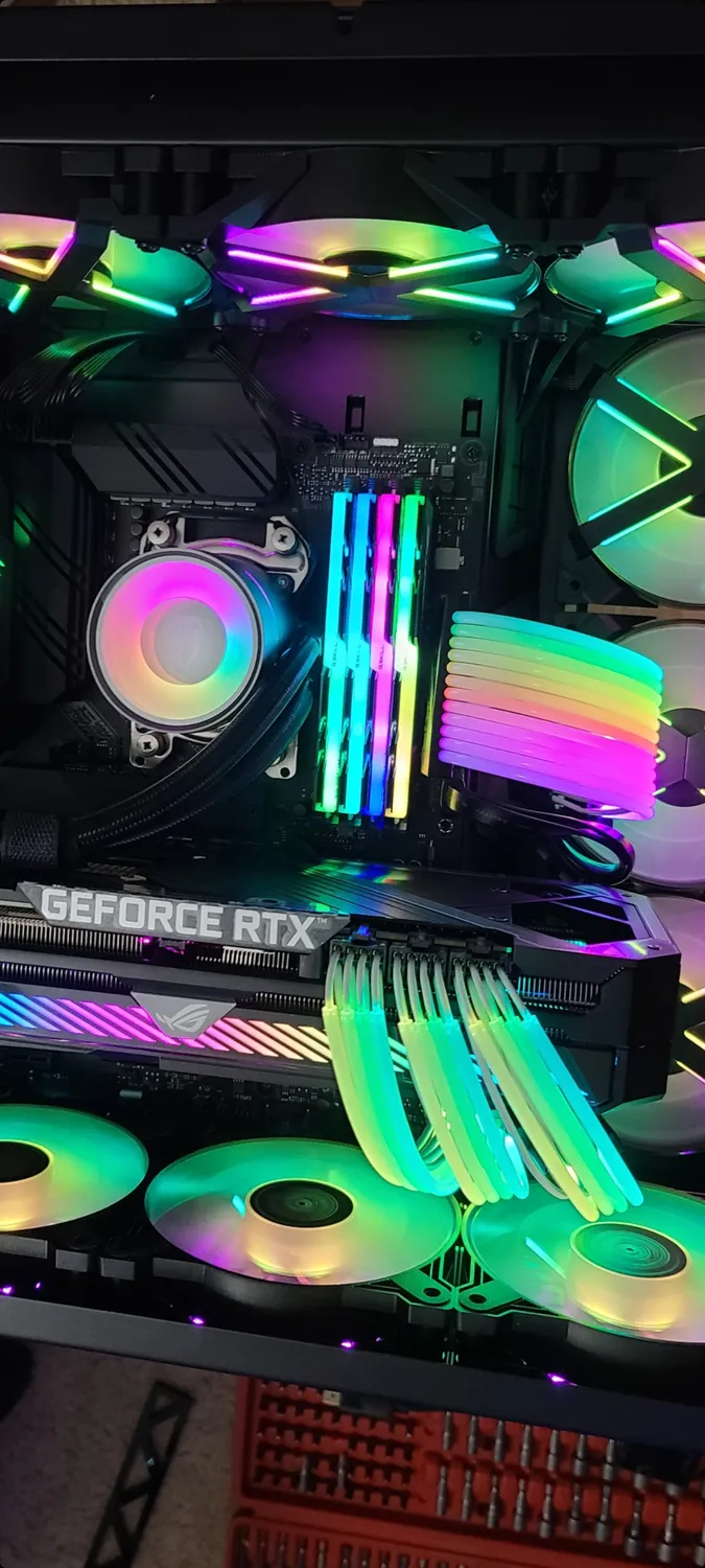 XPG ARGB 24-Pin Mainboard Kabelverlängerung beleuchtet