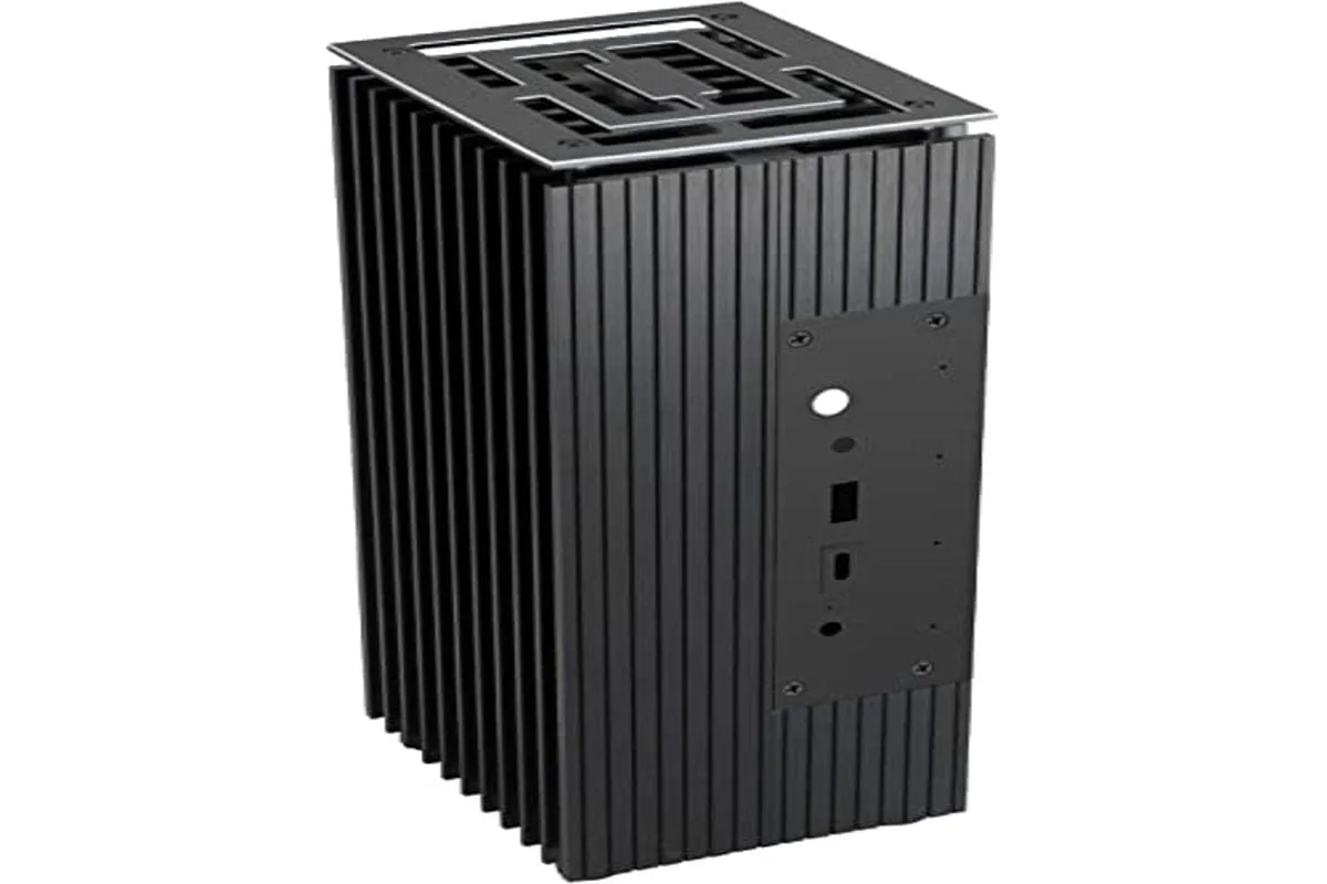 Akasa Turing FX A-NUC52-M1B PC-Gehäuse schwarz lüfterlos