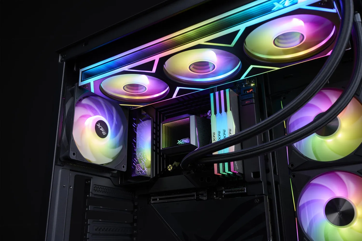 XPG Levante II 360 Wasserkühlung 360mm ARGB schwarz 320W TDP