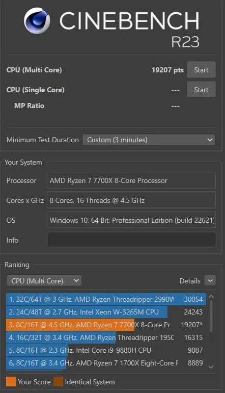 AMD Ryzen 7 7700X Prozessor AM5 8 Kerne 5,4GHz