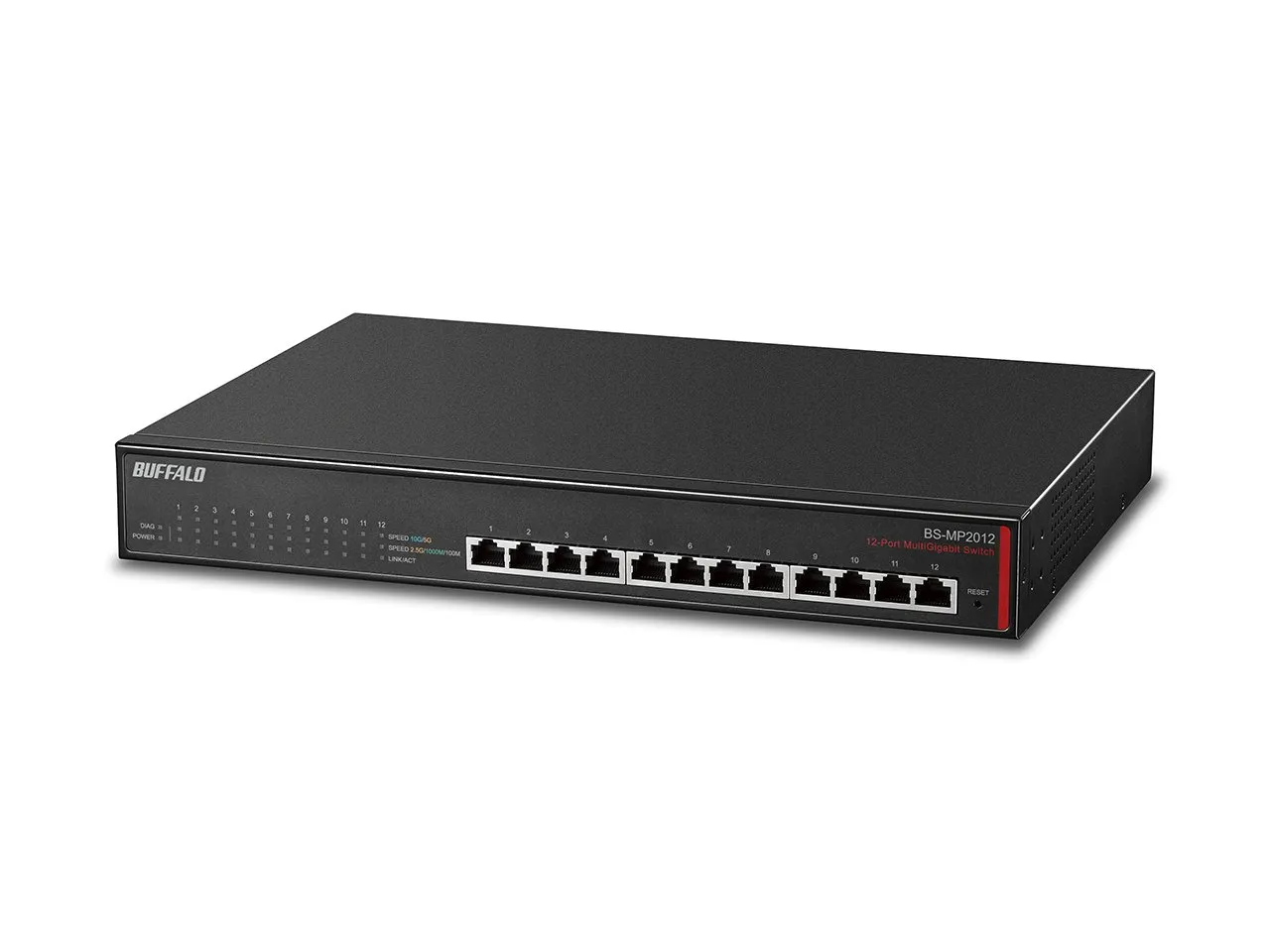 Buffalo BS-MP2012-EU Switch 12-Port 10G Multi-Gigabit