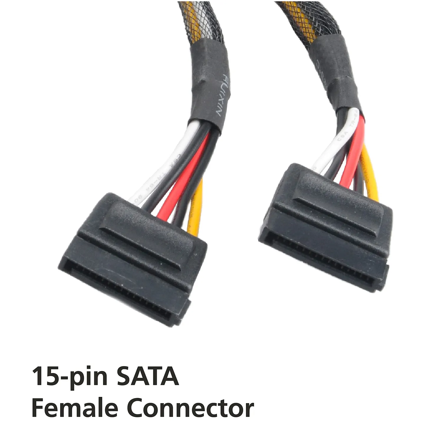 Akasa SATA Stromverteiler 30cm 2 Stück Y-Splitter
