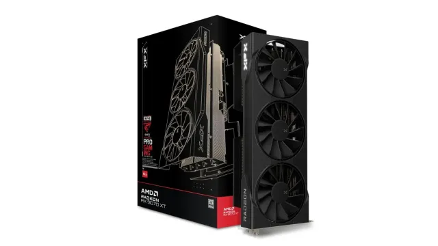 XFX Swift RX 9070XT Gaming Grafikkarte 16GB GDDR6 Black