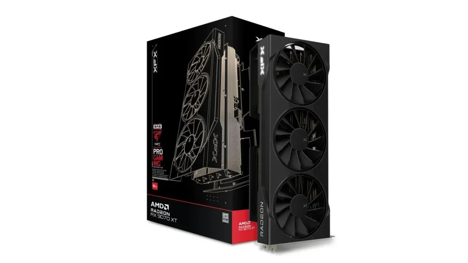 XFX Swift RX 9070XT Gaming Grafikkarte 16GB GDDR6 Black