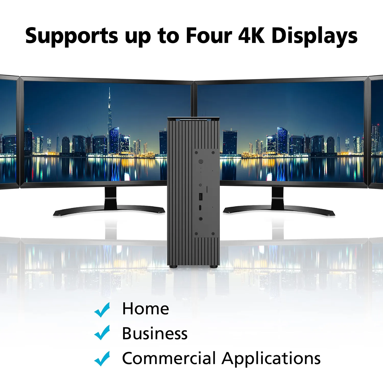Akasa Turing A50 MKII Gehäuse lüfterlos für ASUS PN50 PN51