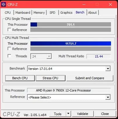 AMD Ryzen 9 7900X Prozessor AM5 12 Kerne