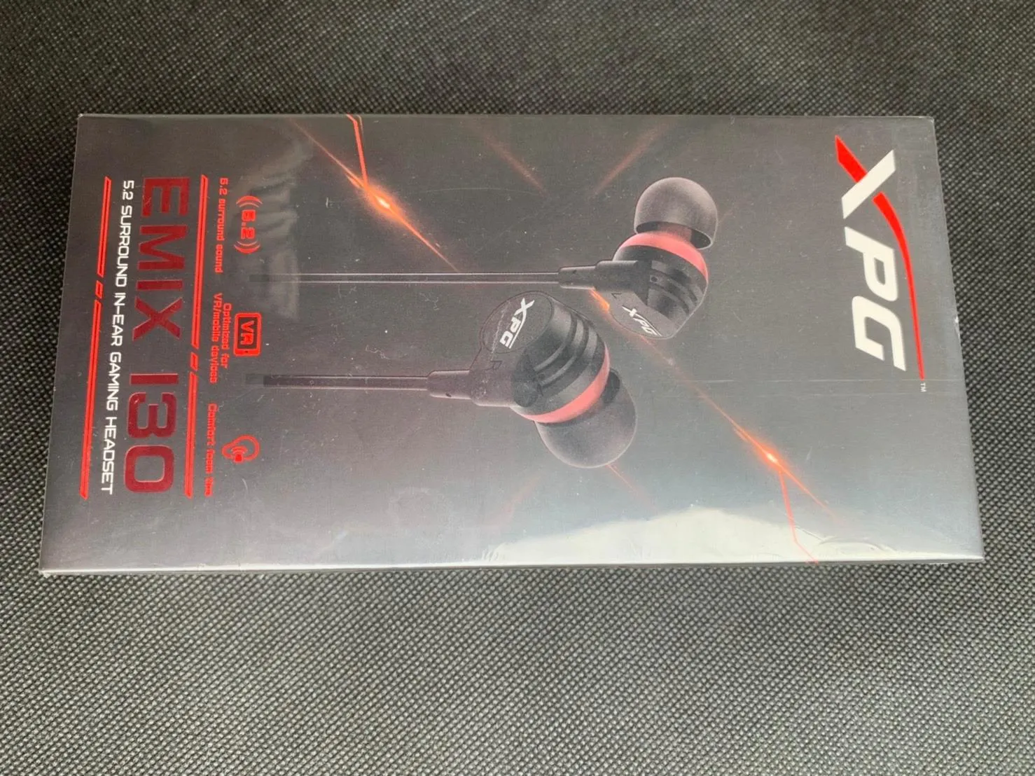 XPG Emix I30 In-Ear Gaming-Headset 5.2-Kanal schwarz