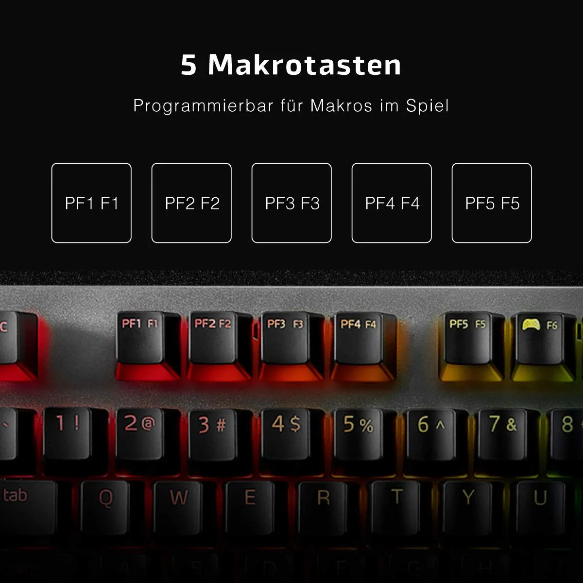 XPG Summoner Gaming-Tastatur Cherry MX Silver QWERTZ