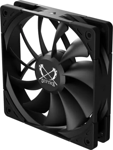 Scythe Kaze Flex II 120 PWM Lüfter 2000 U/min schwarz