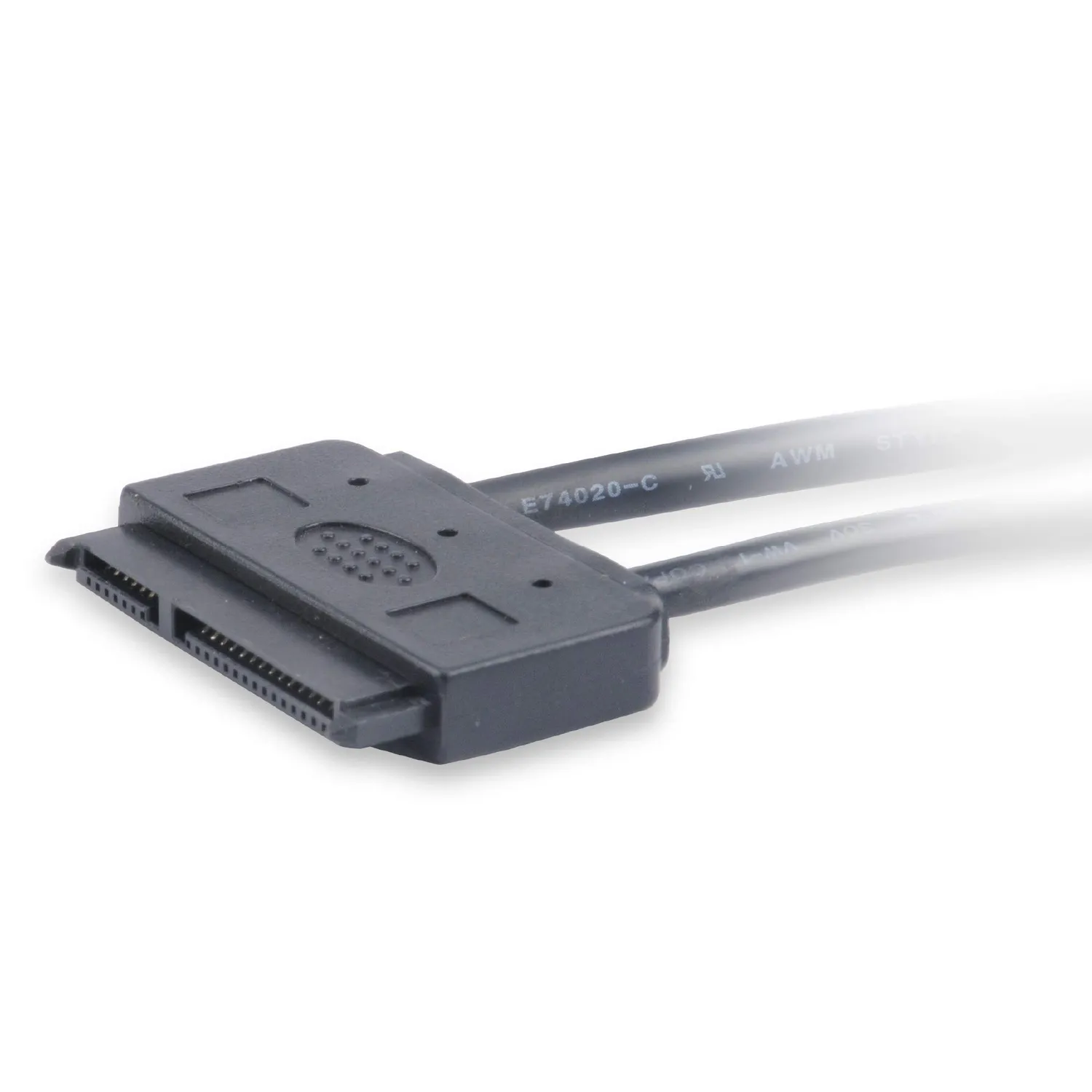 Akasa Flexstor AK-CBSA03-80BK eSATA-Kabel 2,5 Zoll 2er