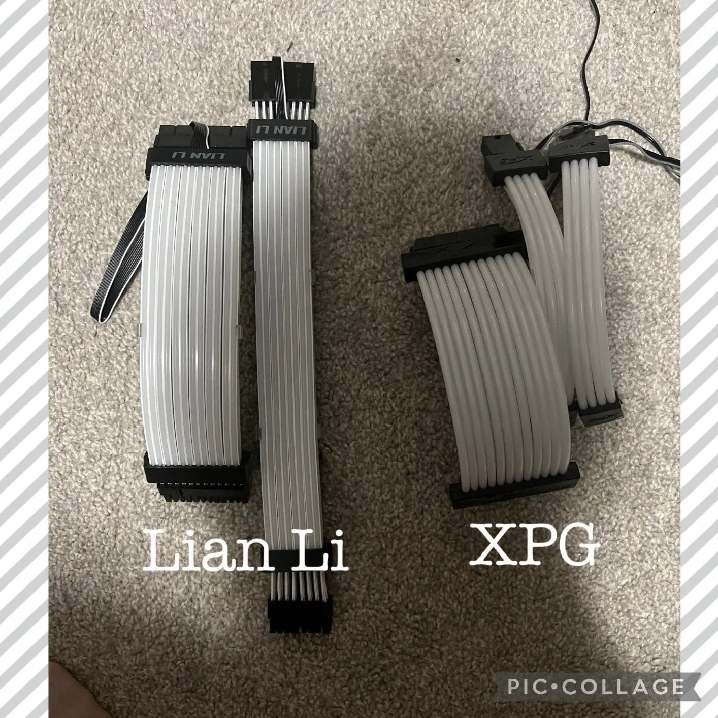 XPG ARGB 24-Pin Mainboard Kabelverlängerung beleuchtet
