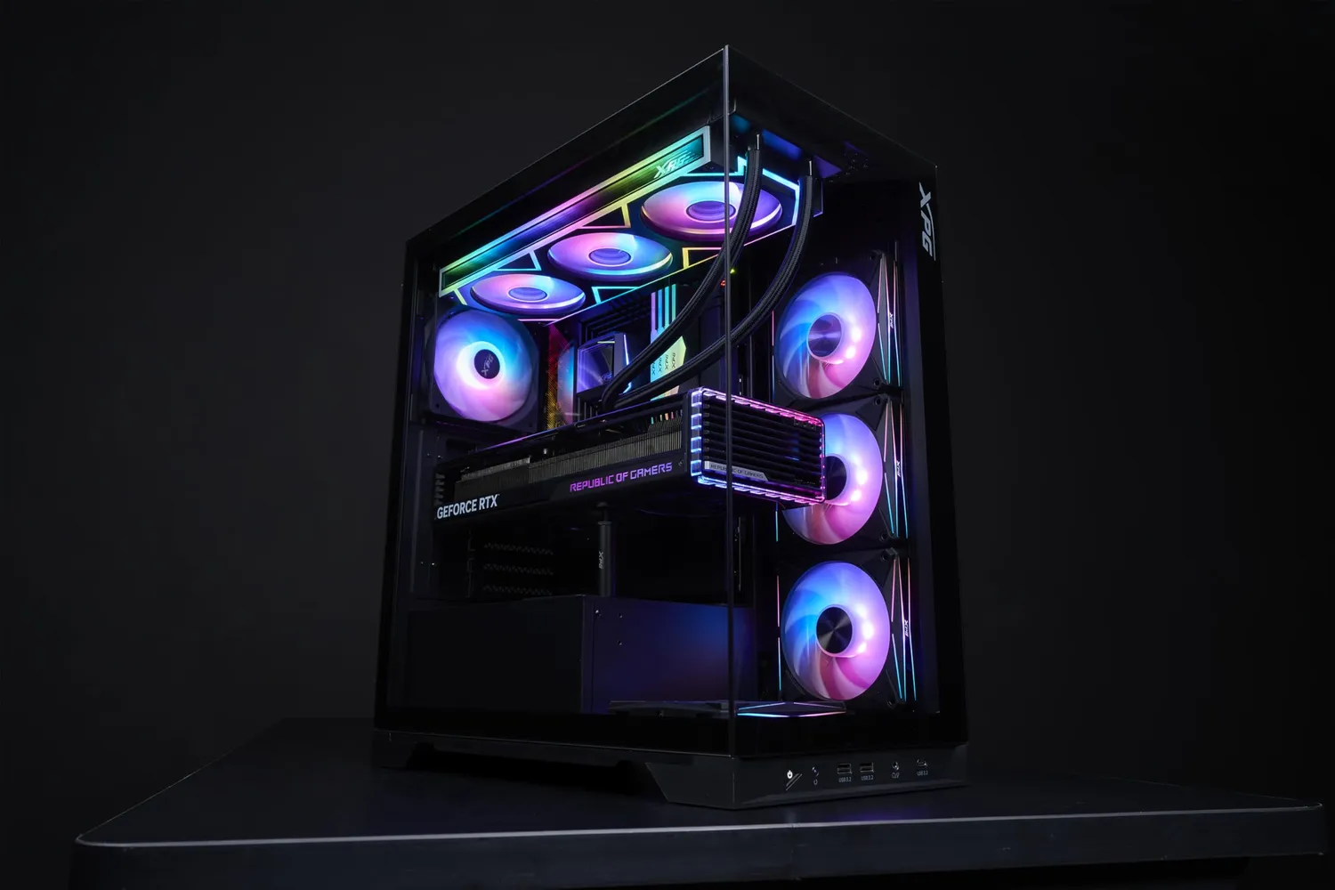 XPG Levante II 360 Wasserkühlung 360mm ARGB schwarz 320W TDP