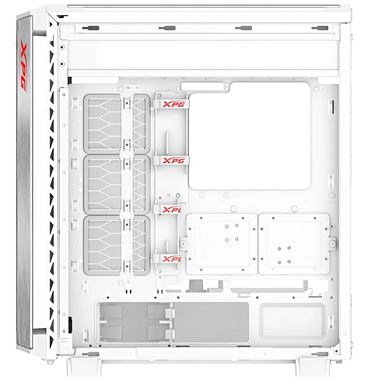XPG Battlecruiser II ST Mid-Tower Gehäuse weiß 4x ARGB E-ATX