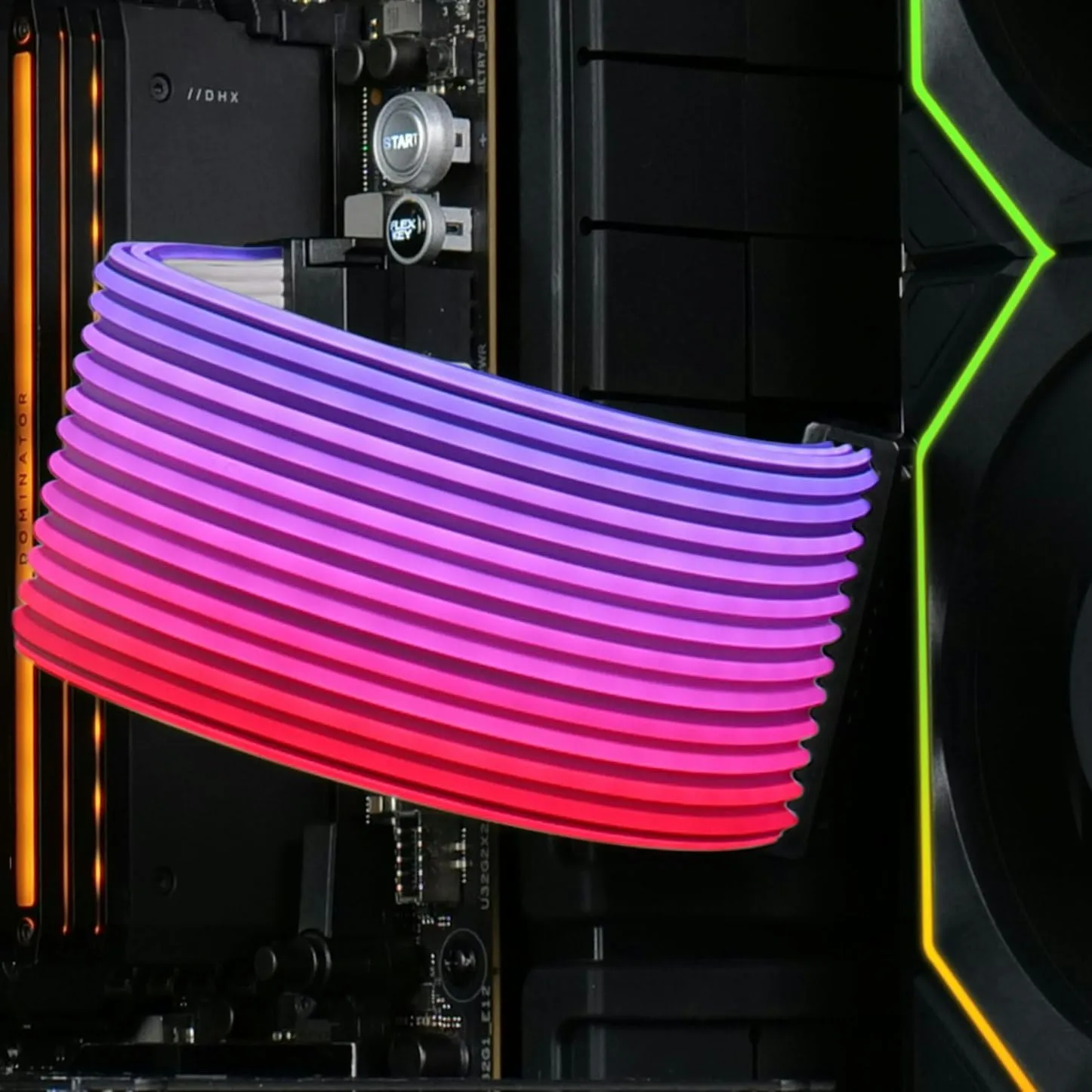 Lian Li Strimer Wireless 24-Pin RGB-Verlängerungskabel 132 LEDs