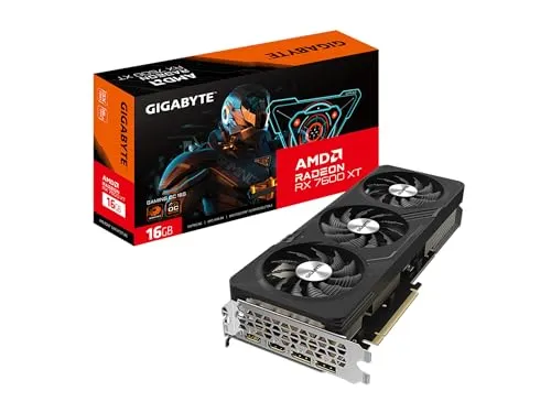AMD Radeon RX 7600 XT Gaming OC Grafikkarte 16GB GDDR6