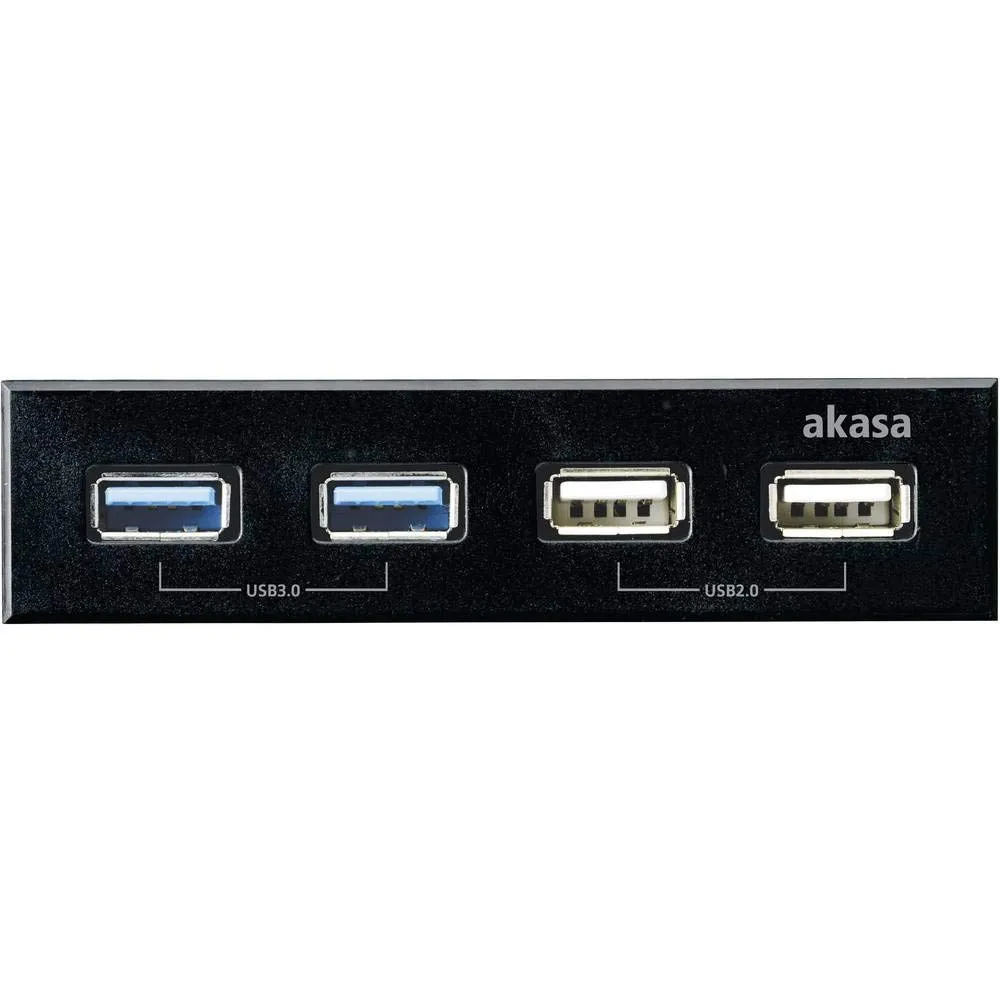 Akasa AK-ICR-12V3 Frontpanel USB 3.0 3,5 Zoll 4-Port