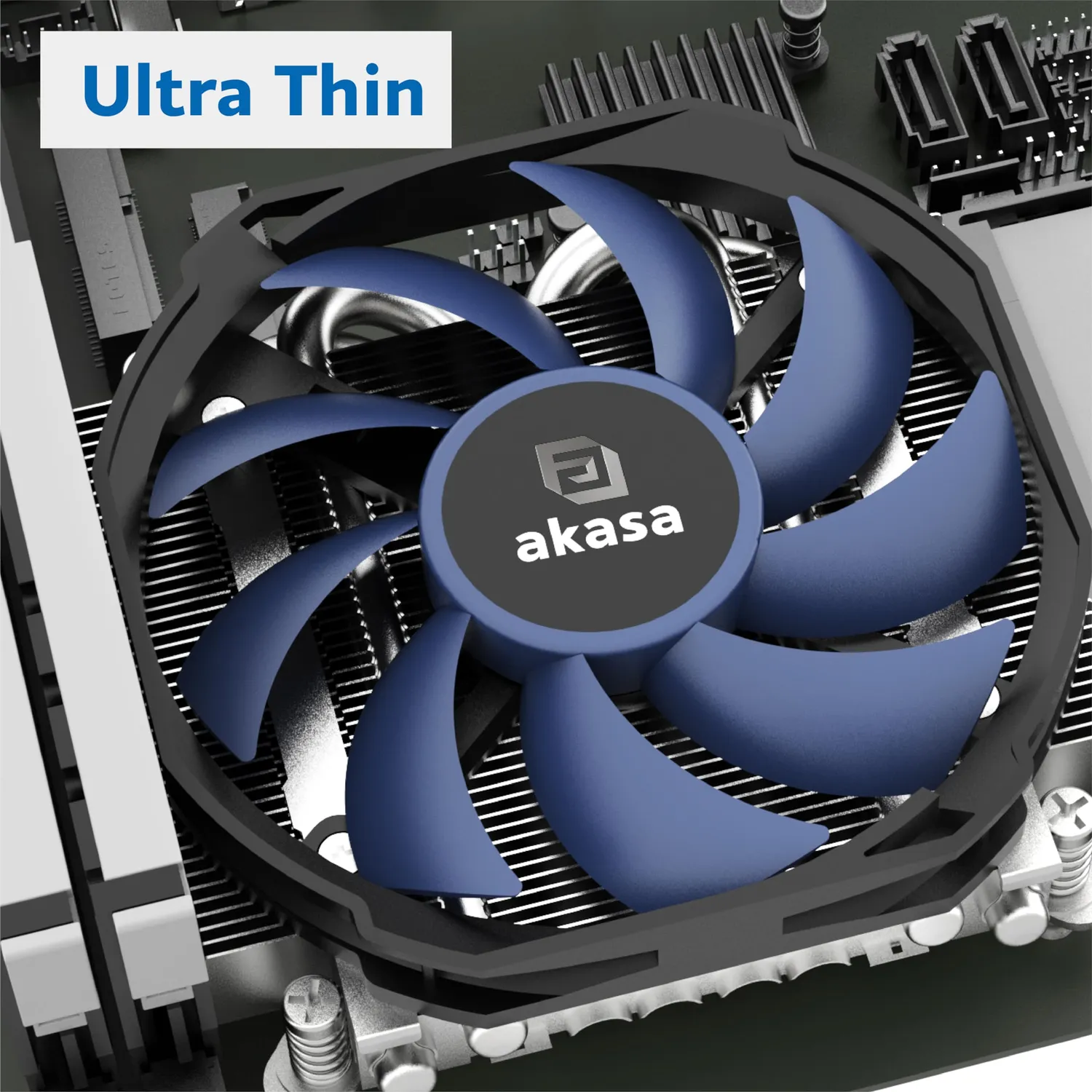 Akasa Alucia H4i CPU-Kühler Intel 95W Low-Profile