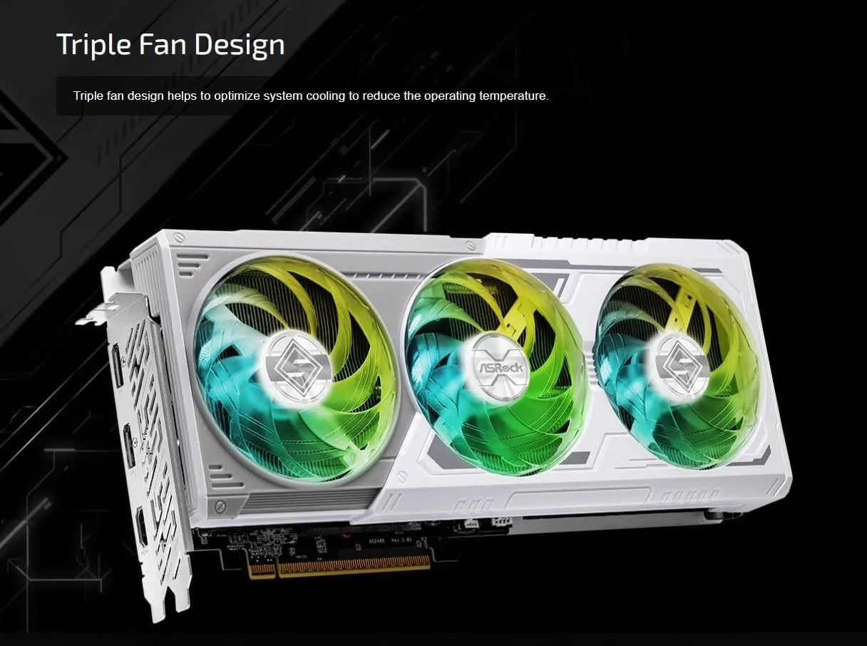 ASRock Steel Legend RX 9060 XT Grafikkarte 16GB OC