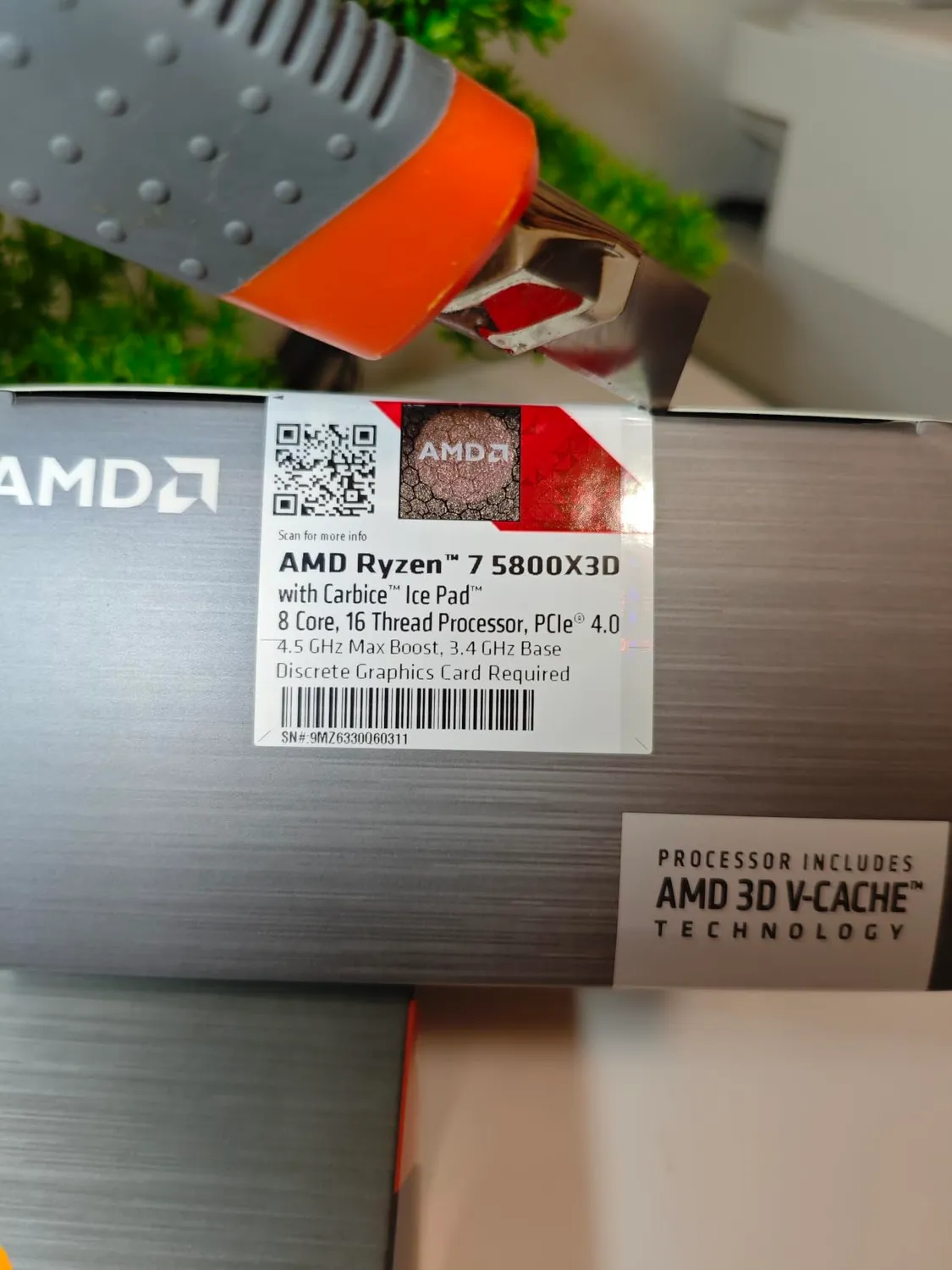 AMD Ryzen 7 5800X3D Prozessor AM4 8-Kern Gaming-CPU