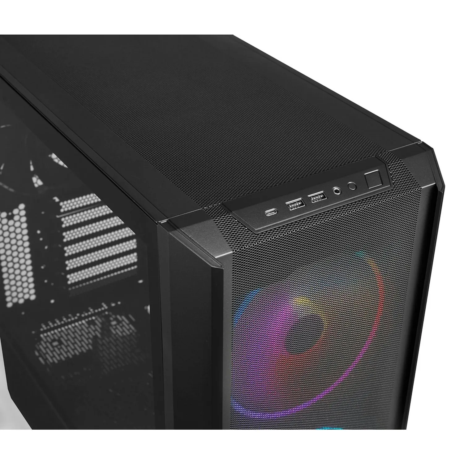 Lian Li LANCOOL 216 Black RGB Gehäuse Midi-Tower